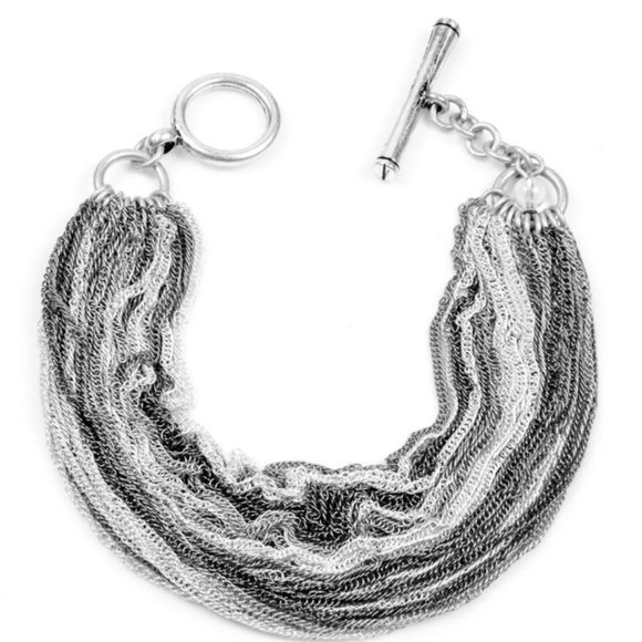 Kenneth Cole Jewelry - 💎💎💎Kenneth Cole NY Silver Multi Chain Bracelet